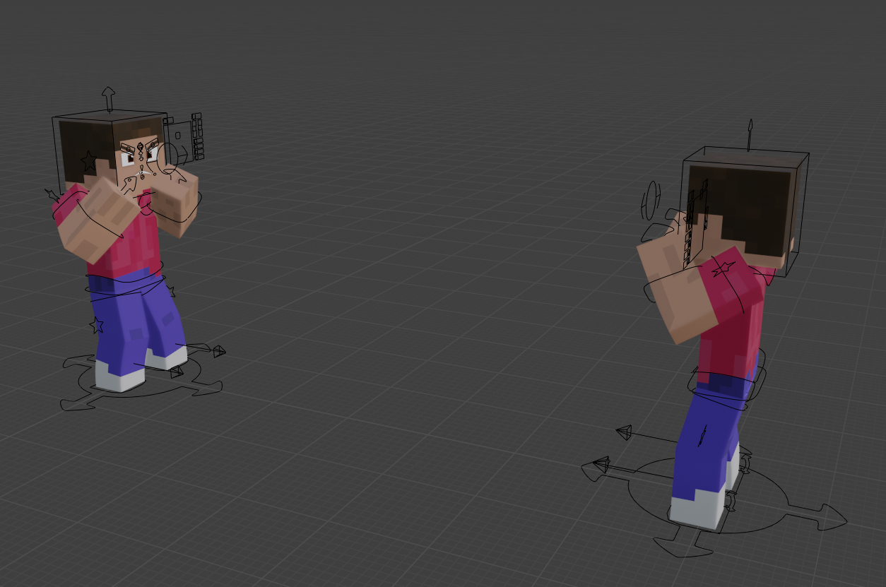 Minecraft Rig Steve preview image 1